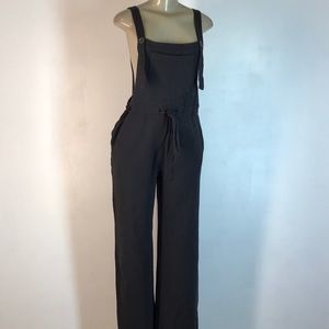 PISTACHE Italy Jumpsuit Overalls Terry Knit Gray